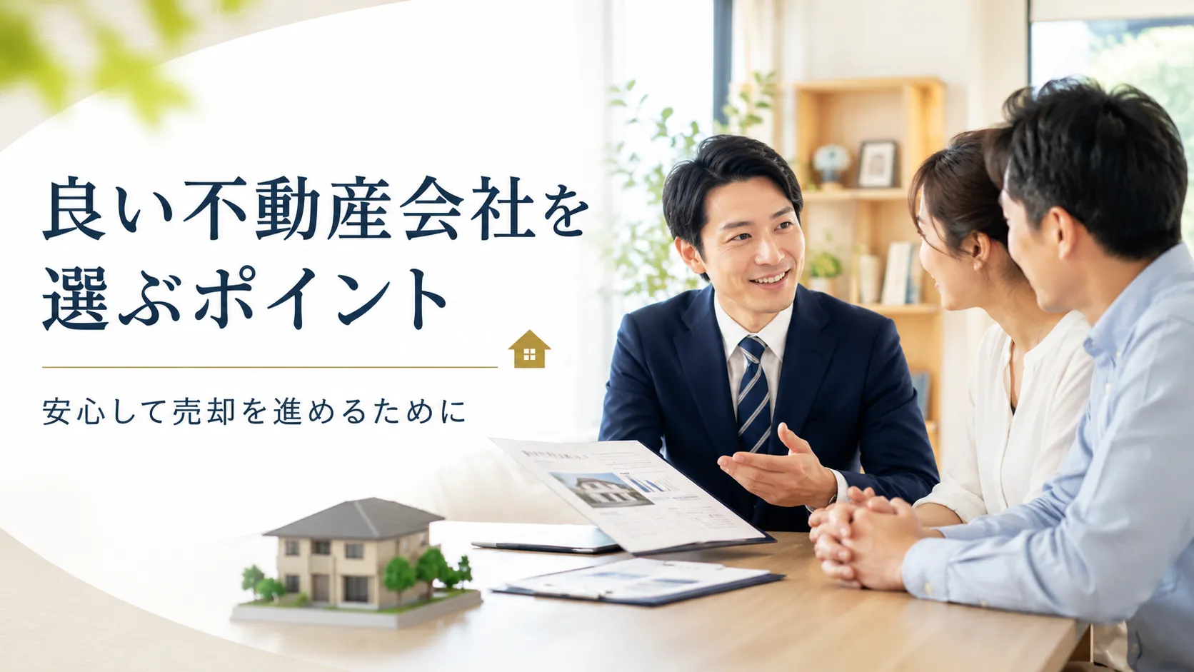 良い不動産会社を選ぶポイント