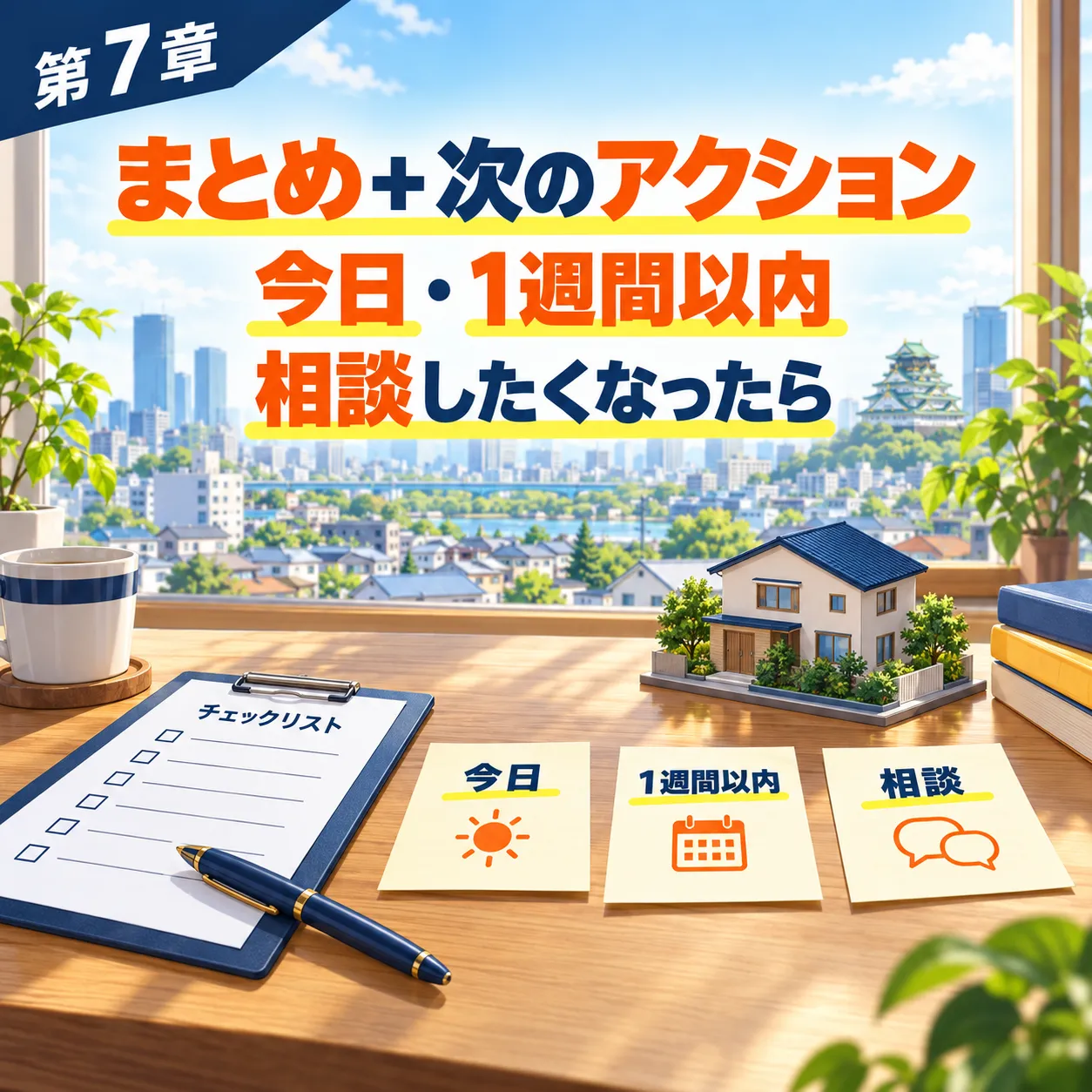 第7章:まとめ+次のアクション——今日・1週間以内・相談したくなったら