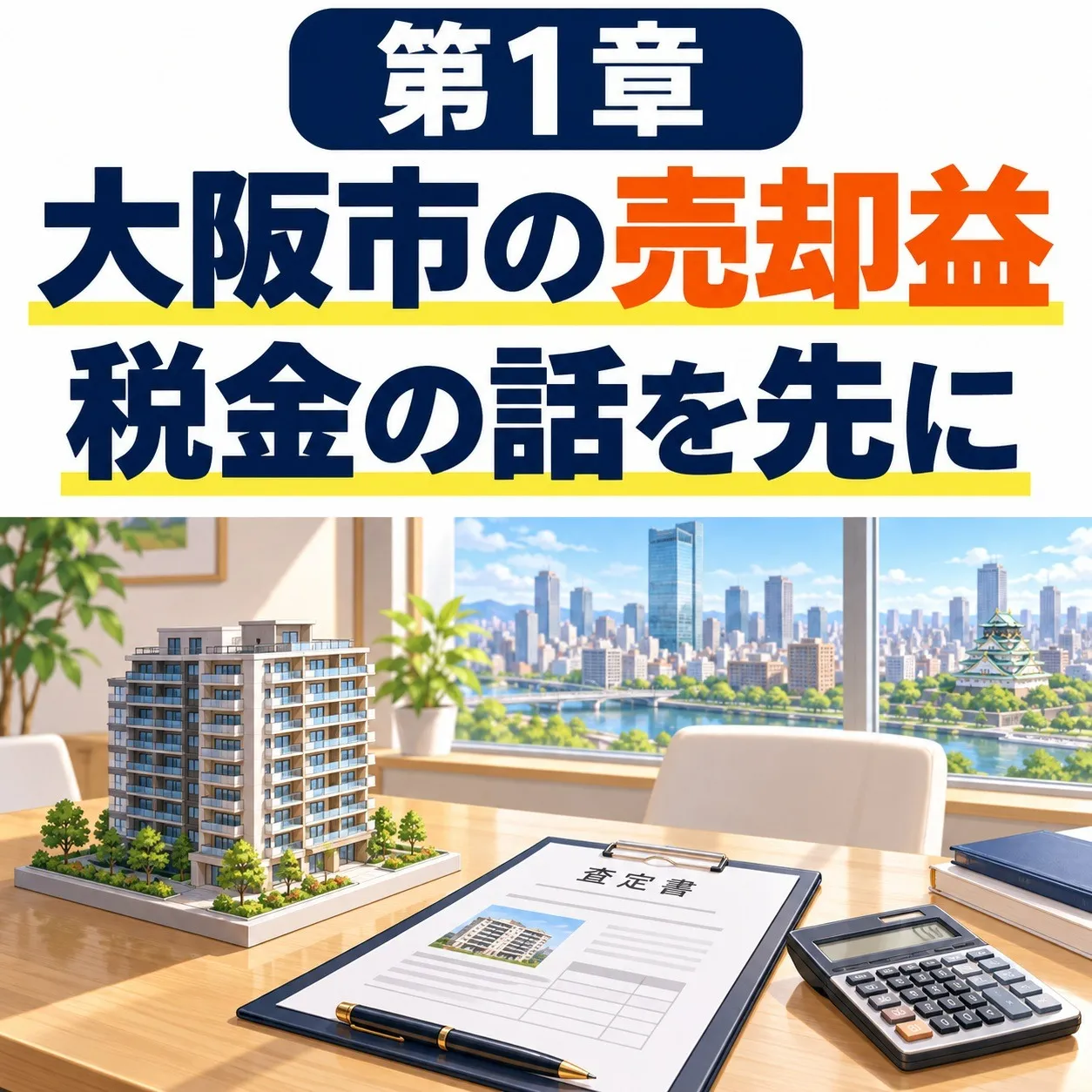 第1章:「買った時より高く売れる」が大阪市で普通になった。だから税金の話が先に来る