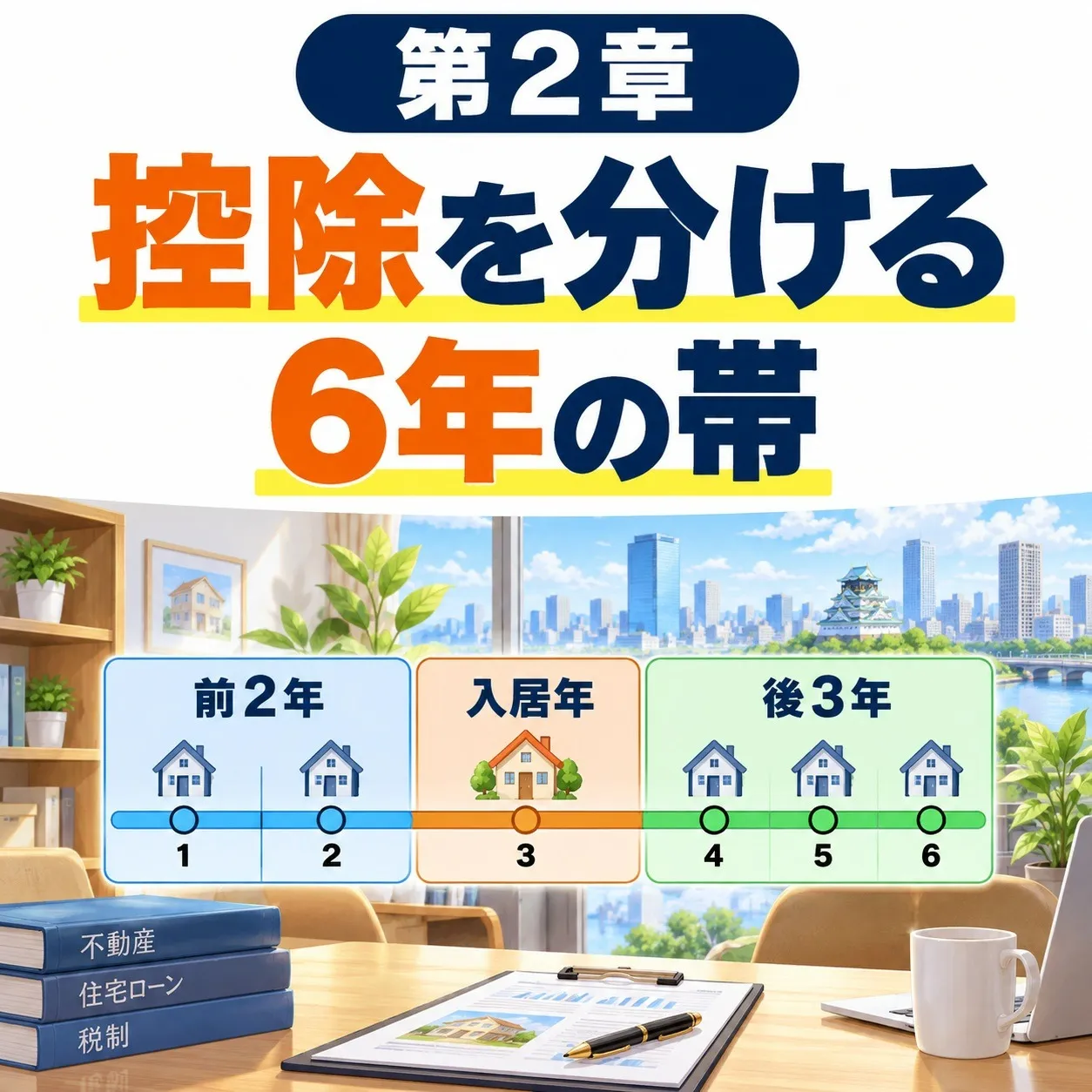第2章:3,000万円控除と住宅ローン控除は「6年の帯」で両立しない