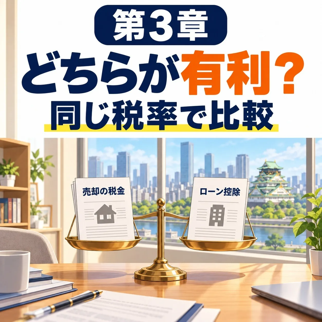 第3章:大阪市の価格帯で当てはめる:益が500万・1,000万・1,500万の人はどちらに寄るか