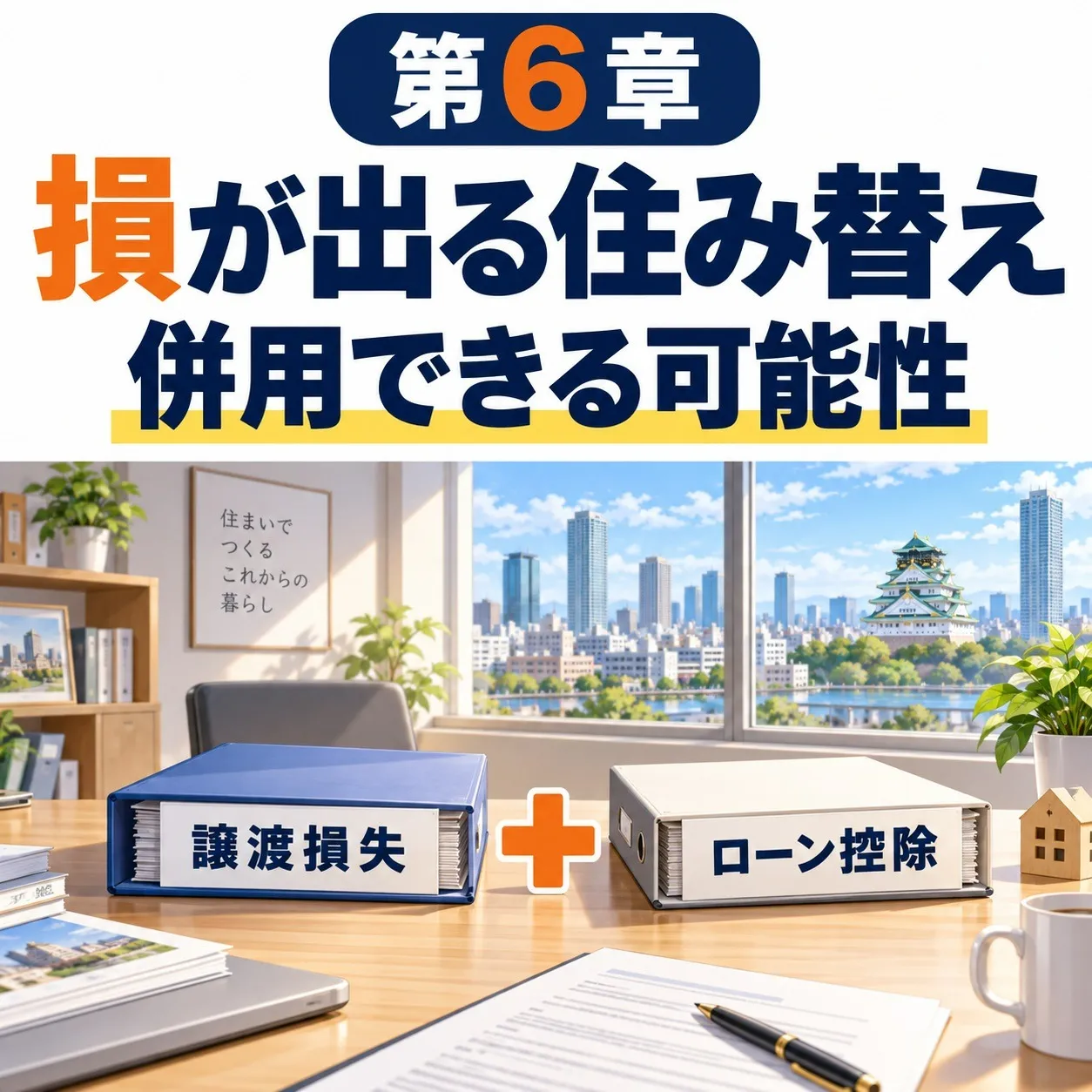 第6章:損が出る人は逆:譲渡損失の繰越控除と住宅ローン控除は一緒に使える