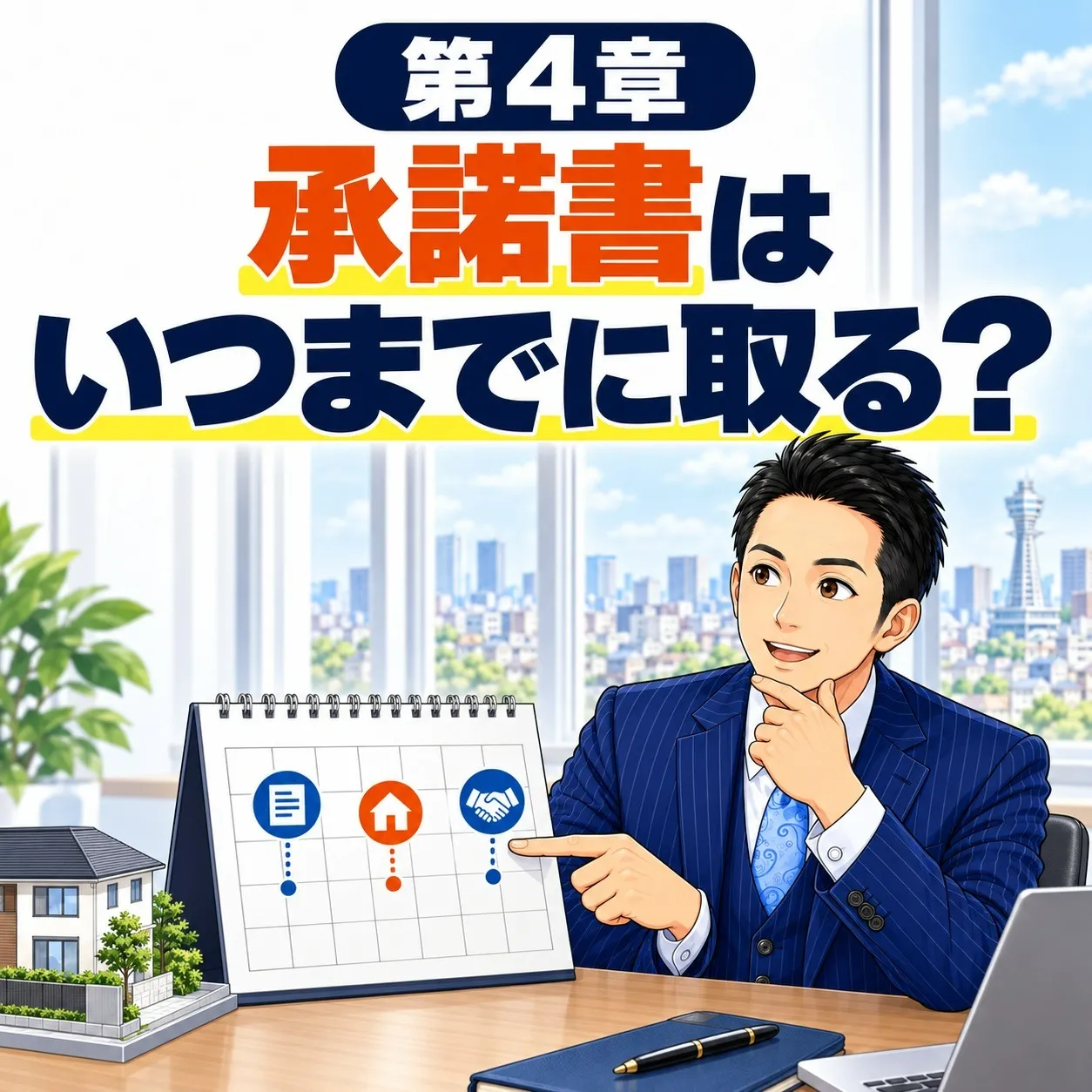 第4章:承諾書を取る時期を、売り出し日・契約日・引渡し日のどこに置くか