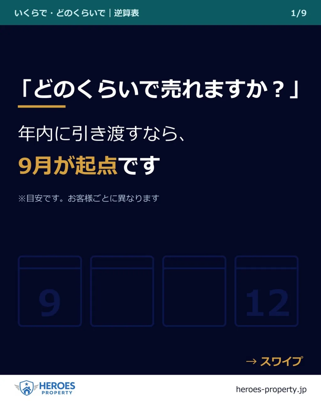 「どのくらいで売れますか?」——年内に引き渡すなら、9月が起...