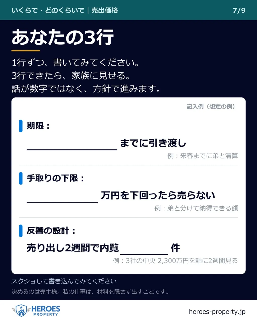 売出価格、誰が決めると思いますか？