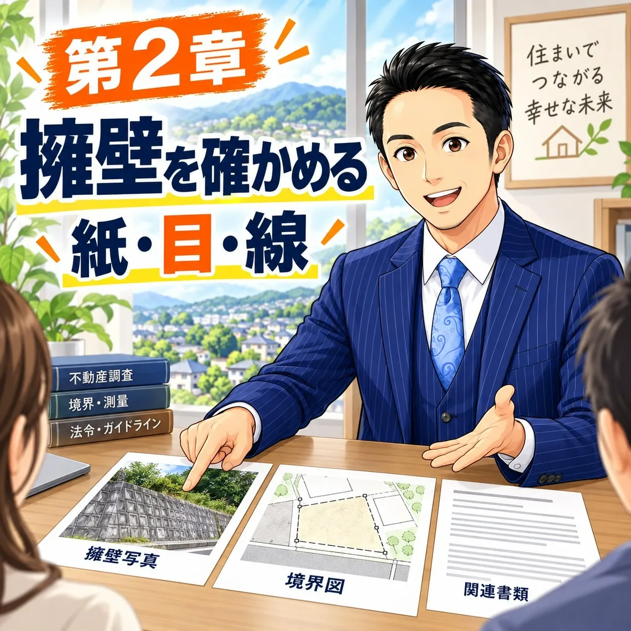 第2章:自分の家の擁壁を「紙・目・線」で確かめる