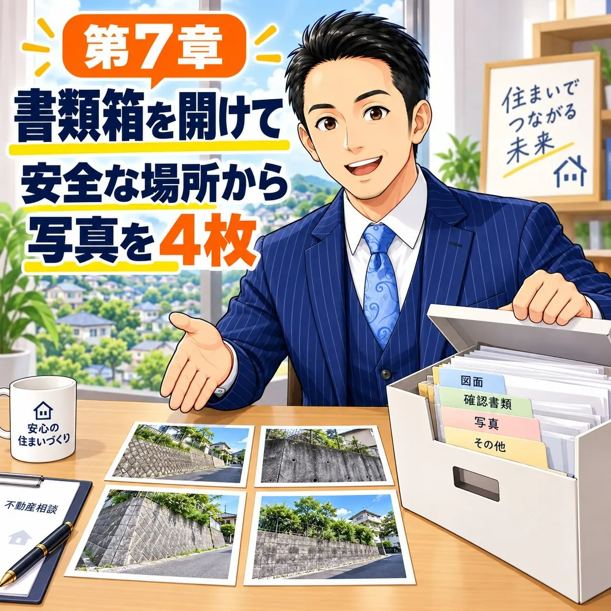 第7章:まとめ+今日、実家の書類箱を開けて擁壁を4枚撮る