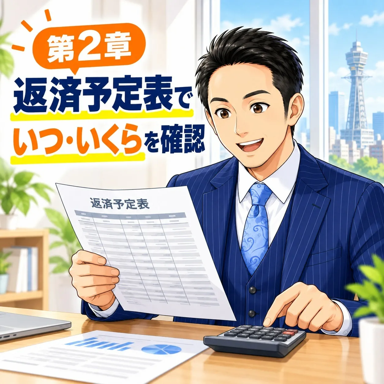 第2章:自分の時計を読める|返済予定表と通知書で「いつ・いくら上がるか」を確かめる