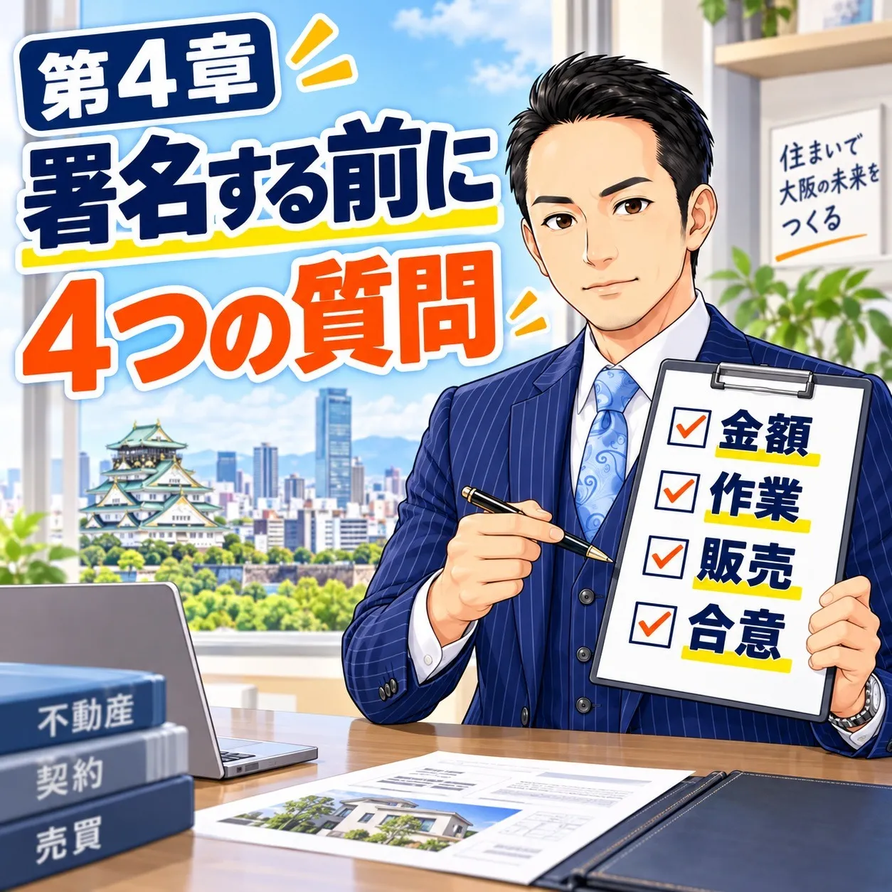第4章:媒介契約の前に、上乗せの中身と販売活動を確かめられる