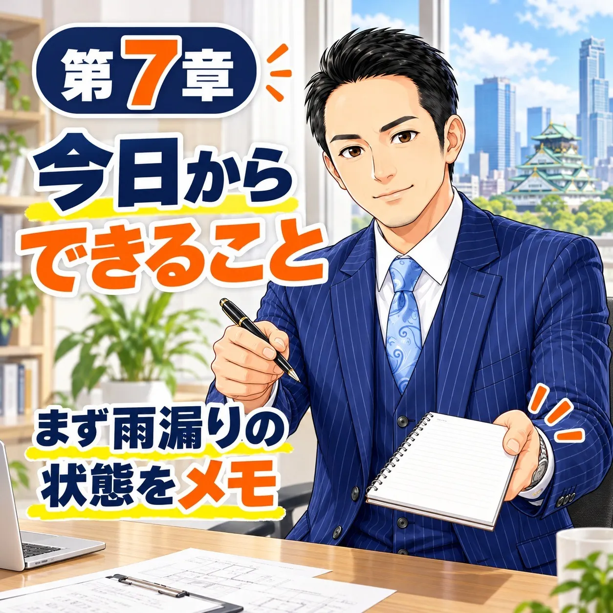 第7章:まとめ+次のアクション——雨漏りの線は、売る前に引ける