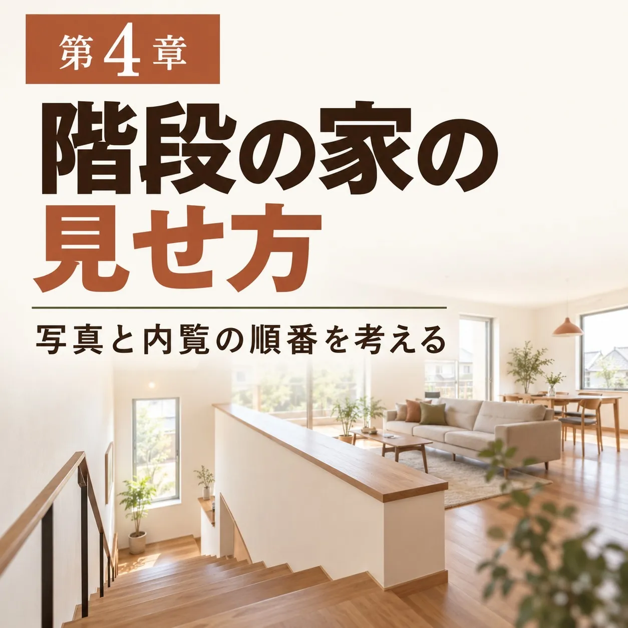 第4章:階段の多い家を、写真と内覧でどう見せるか