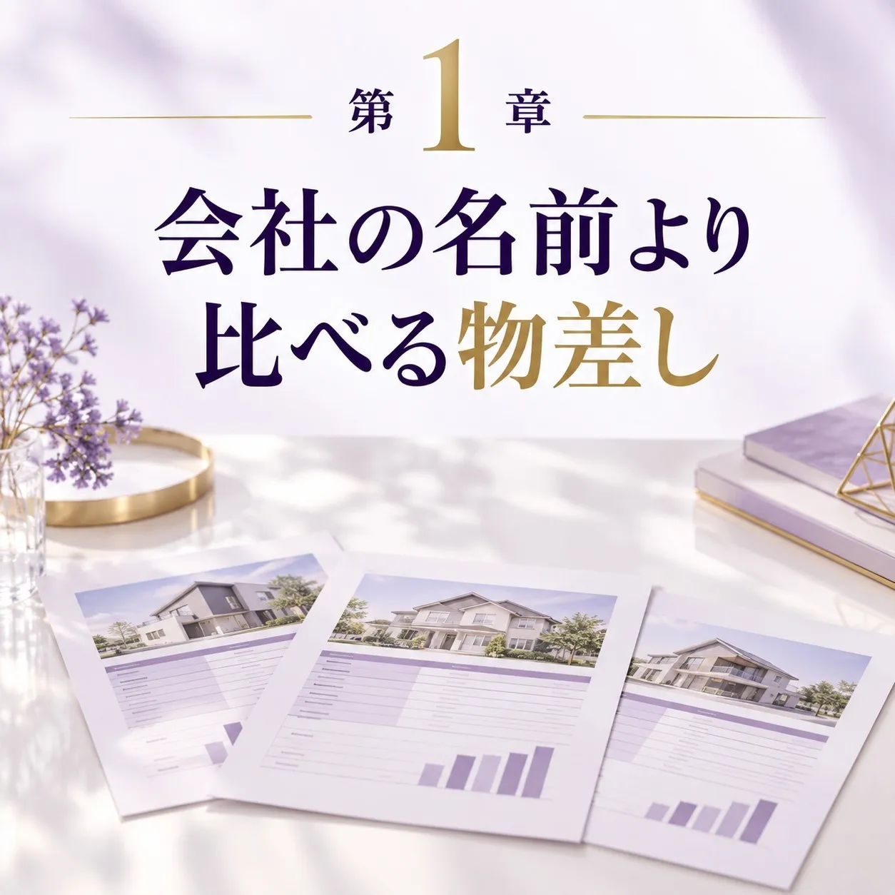 第1章:「大手さんのほうが安心ですよね?」——迷うのは、比べる物差しが無いから