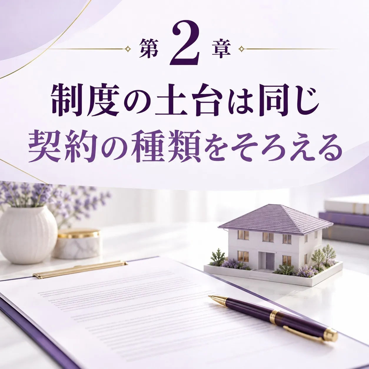 第2章:会社の大きさで「変わらない」3つ——買主様に届く土台・手数料・報告