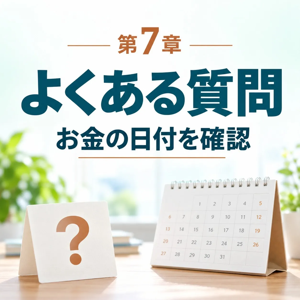 第7章:よくある質問