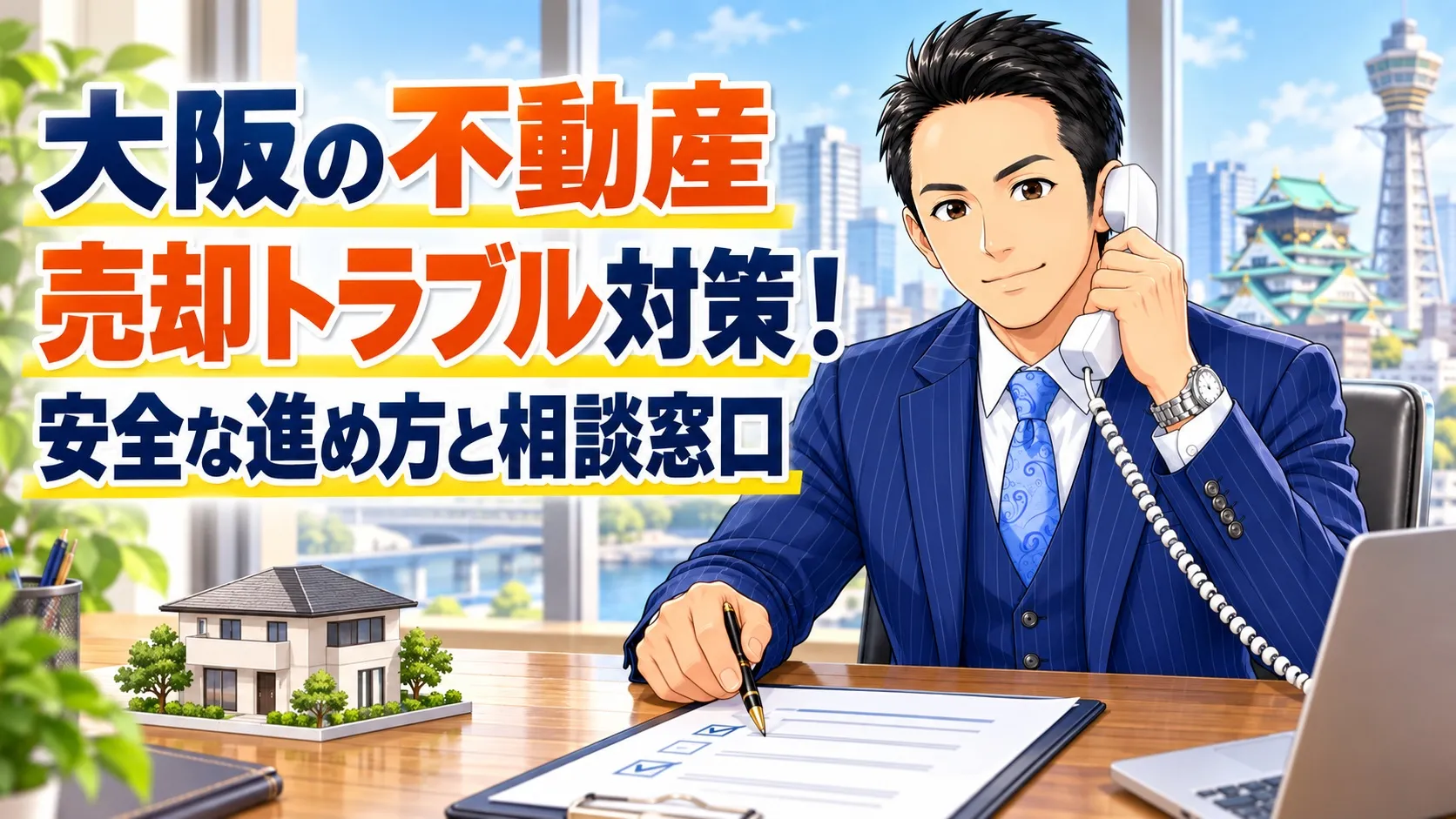 大阪の不動産売却トラブル対策！安全な進め方と相談窓口