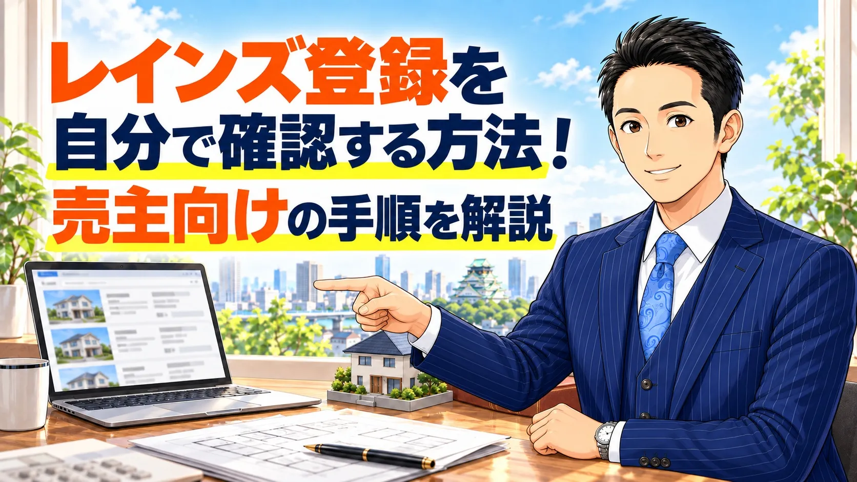 レインズ登録を自分で確認する方法！売主向けの手順を解説